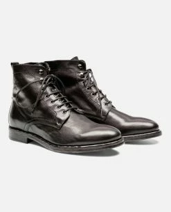 KOST Bottines à Lacets Cuir Noir Homme 13 KOST Bottines à Lacets Cuir Noir Homme -kost paris shop MILITANT67 02 12 a039