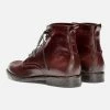 KOST Bottines à Lacets Cuir Bordeaux Homme -kost paris shop MILITANT67 05 10 f2f8