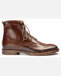 KOST Bottines à Lacets Cuir Marron Homme -kost paris shop MILITANT67 47 02 b5b2