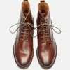 KOST Bottines à Lacets Cuir Marron Homme -kost paris shop MILITANT67 47 09 db79