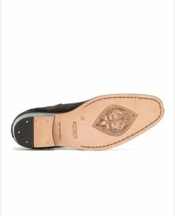 KOST Chelsea Boots Croûte Velours Noir Femme -kost paris shop NANCY5 02 06 6d95