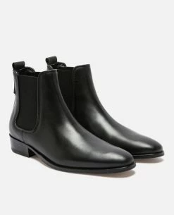 KOST Chelsea Boots Cuir Noir Femme -kost paris shop NANCY90 02 08 9e39
