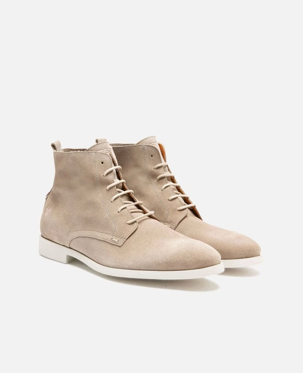 KOST Boots Made In France Croûte Velours Taupe Homme 9 KOST Boots Made In France Croûte Velours Taupe Homme – Image 7