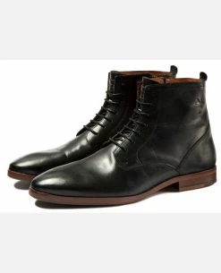 KOST Boots Cuir Noir Homme -kost paris shop NICHE1 02 03 8832