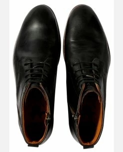 KOST Boots Cuir Noir Homme -kost paris shop NICHE1 02 04 15f6