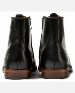 KOST Boots Cuir Noir Homme -kost paris shop NICHE1 02 05 a12f