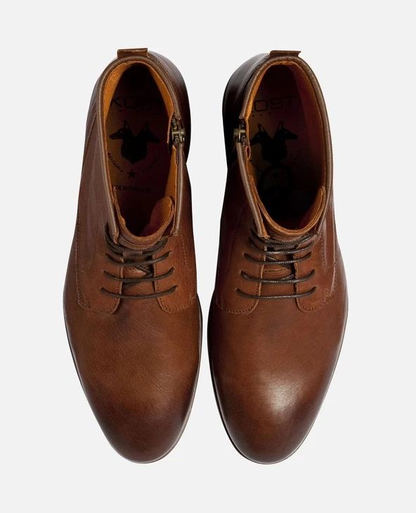 KOST Boots Cuir Marron Homme 3 KOST Boots Cuir Marron Homme