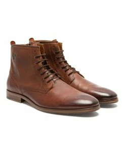 KOST Boots Cuir Marron Homme -kost paris shop NICHE35 47 03 0b4b