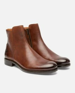 KOST Boots Cuir Marron Homme -kost paris shop NORMAN35 07 08 b1c1