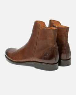 KOST Boots Cuir Marron Homme -kost paris shop NORMAN35 07 10 3482
