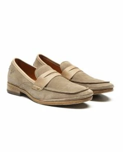 KOST Mocassins Croûte Velours Marron Homme -kost paris shop OXYGEN5 YK 03 0a69