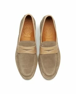 KOST Mocassins Croûte Velours Marron Homme -kost paris shop OXYGEN5 YK 04 14c3