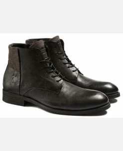 KOST Boots Cuir Noir Homme -kost paris shop PIQUANT33 02 03 b1c1