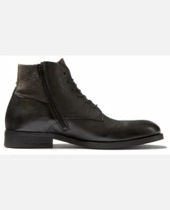 KOST Boots Cuir Noir Homme -kost paris shop PIQUANT33 02 05 831c