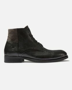 KOST Boots Cuir Noir Homme -kost paris shop PIQUANT33 02 07 37f3