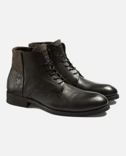 KOST Boots Cuir Noir Homme -kost paris shop PIQUANT33 02 12 8191