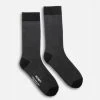 KOST Chaussettes Made In France Coton Bio Gris Et Noir Homme -kost paris shop POLKADOTS 6H 12 17f6