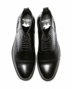 KOST Boots Cuir Noir Homme -kost paris shop REFUSE2 02 04 35db