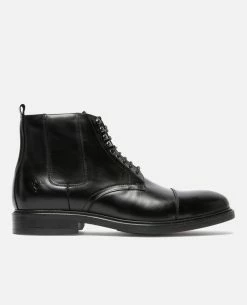 KOST Boots Cuir Noir Homme -kost paris shop REFUSE2 02 07 7038