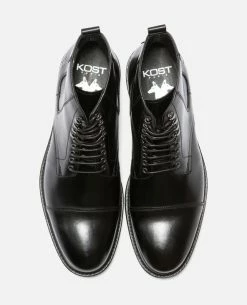 KOST Boots Cuir Noir Homme -kost paris shop REFUSE2 02 09 6009