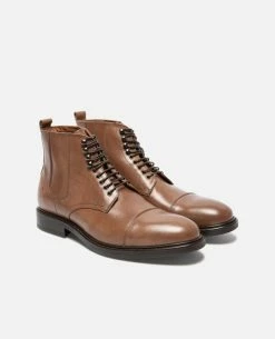 KOST Boots Cuir Marron Homme -kost paris shop REFUSE2 47 12 90cb