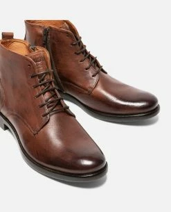 KOST Boots Cuir Marron Homme -kost paris shop RICHFORD35 47 12 681a