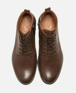 KOST Boots Cuir Marron Homme