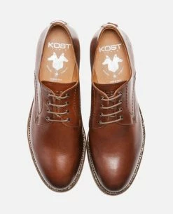 KOST Derbies Cognac Cuir Homme -kost paris shop RYAN67 47 09 3318
