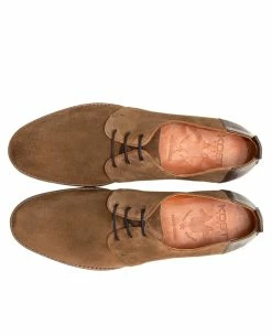 KOST Derbies Marron Croûte Velours -kost paris shop SANFORD5 1B 04 6412