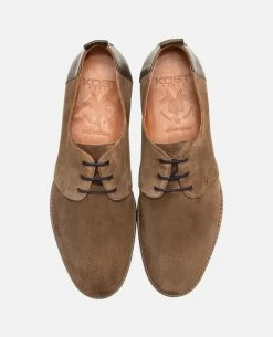 KOST Derbies Marron Croûte Velours