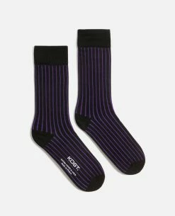 KOST Chaussettes Made In France Coton Bio Violet Homme -kost paris shop STRIKE Z20 12 aa52