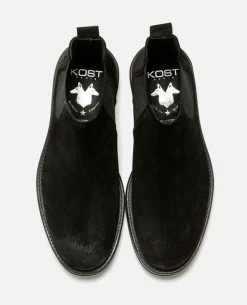 KOST Chelsea Boots Croûte Velours Femme