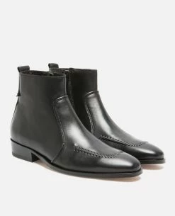 KOST Boots à Talons Cuir Noir Homme -kost paris shop TRAVIS73 02 08 0239