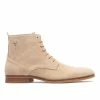 KOST Bottines à Lacets Croûte Velours Beige Homme -kost paris shop UNKIND5 94 02 49a9