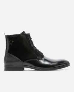 KOST Boots Cuir Noir Homme -kost paris shop UNKIND 02 07 1632