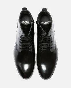 KOST Boots Cuir Noir Homme -kost paris shop UNKIND 02 09 0225