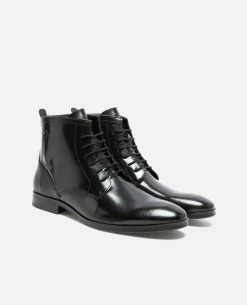 KOST Boots Cuir Noir Homme -kost paris shop UNKIND 02 12 4cf6