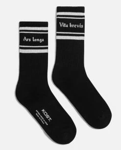 KOST Chaussettes Made In France Coton Bio Noir Et Blanc -kost paris shop VITABREVIS 38 07 e659