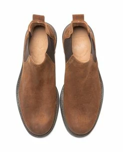 KOST Chelsea Boots Croûte Velours Marron Homme -kost paris shop WALTER59 47 04 924a