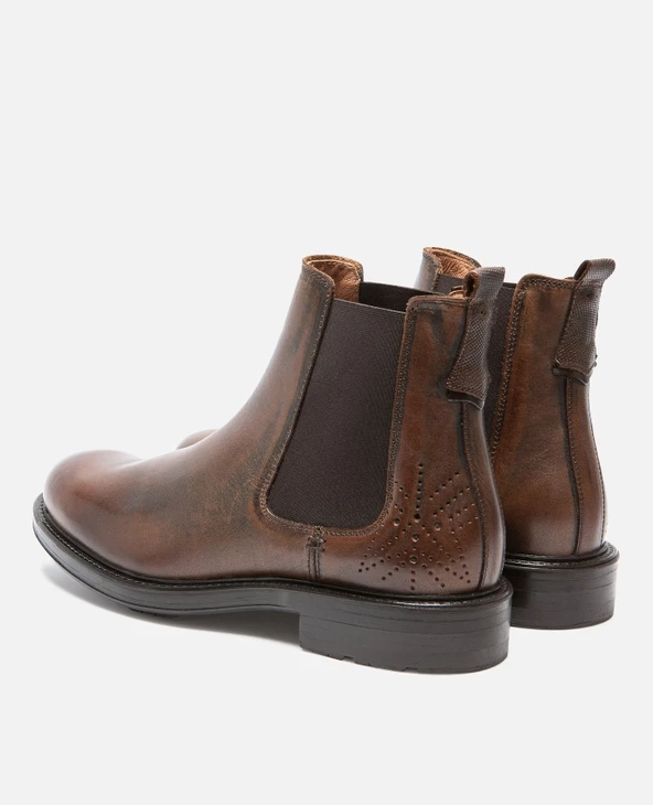 KOST Chelsea Boots Croûte Velours Tannage Végétal Marron Homme 11 KOST Chelsea Boots Croûte Velours Tannage Végétal Marron Homme – Image 9