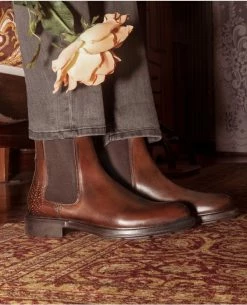 KOST Chelsea Boots Croûte Velours Tannage Végétal Marron Homme 23 KOST Chelsea Boots Croûte Velours Tannage Végétal Marron Homme -kost paris shop WALTERFOVGT 47 11 c6e7