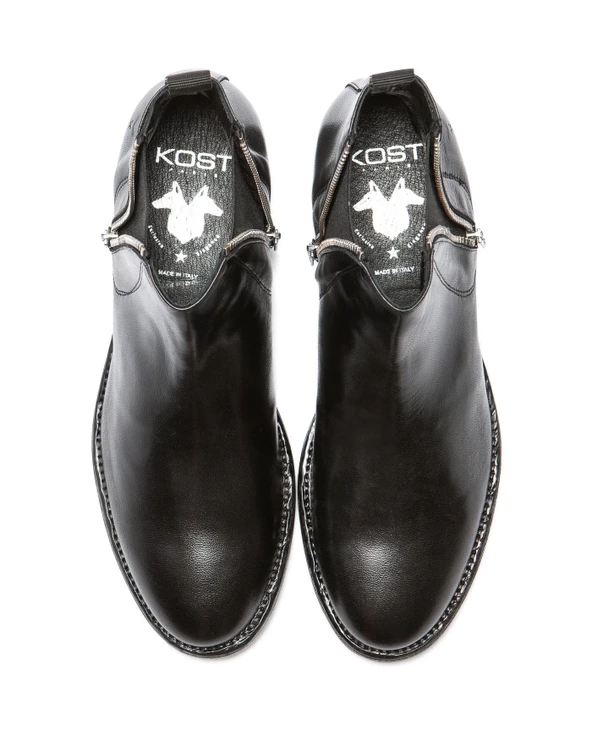 KOST Chelsea Boots Cuir Noir Homme 5 KOST Chelsea Boots Cuir Noir Homme – Image 3