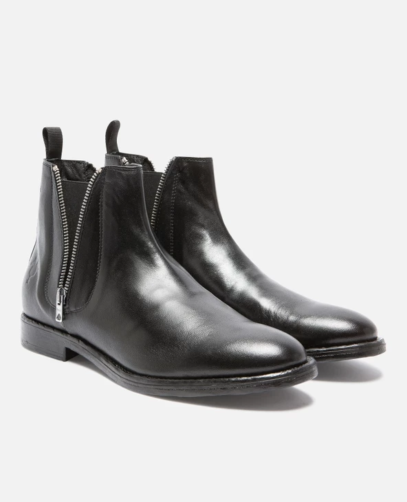 KOST Chelsea Boots Cuir Noir Homme 9 KOST Chelsea Boots Cuir Noir Homme – Image 7