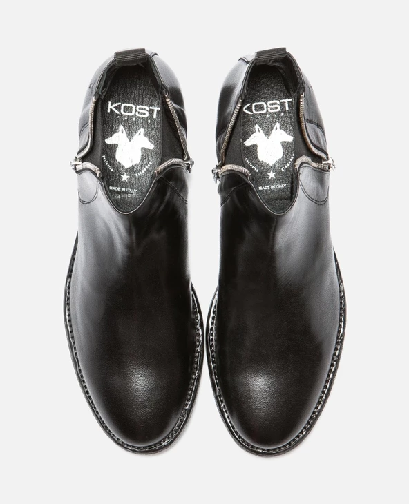 KOST Chelsea Boots Cuir Noir Homme 10 KOST Chelsea Boots Cuir Noir Homme – Image 8