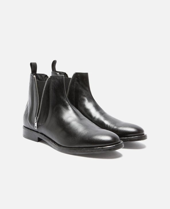 KOST Chelsea Boots Cuir Noir Homme 13 KOST Chelsea Boots Cuir Noir Homme – Image 11