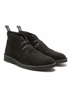 KOST Desert Boots Croûte Velours Noir Homme -kost paris shop WISEM 02 03 e804