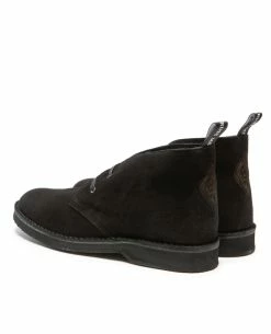 KOST Desert Boots Croûte Velours Noir Homme -kost paris shop WISEM 02 05 dff1