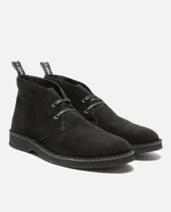 KOST Desert Boots Croûte Velours Noir Homme -kost paris shop WISEM 02 12 425d