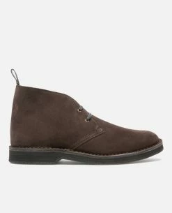 KOST Desert Boots Croûte Velours Marron Homme -kost paris shop WISEM 08 07 fe31
